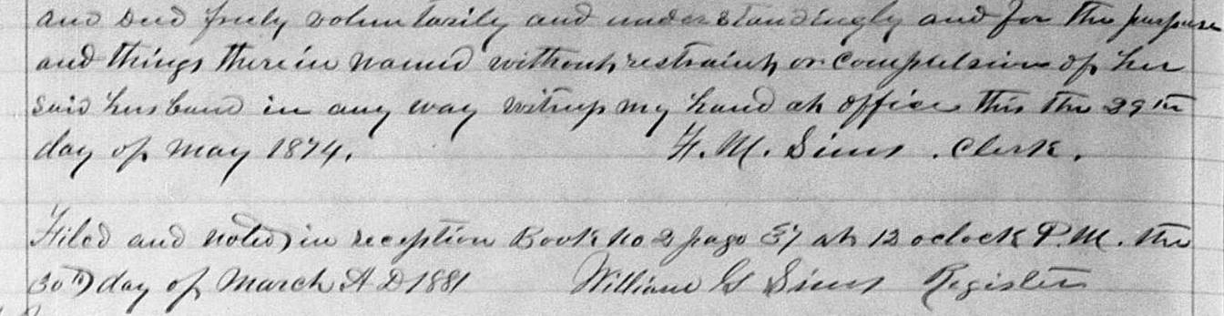 White County, TN Deed, Book 26, Page 405, Image 4
